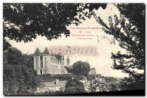 Old Postcard Pau The Chateau Henri IV View From Park
