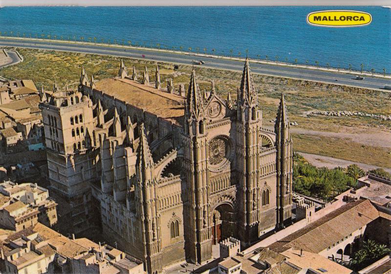 BF22926 mallorca palma la catedral spain front/back image