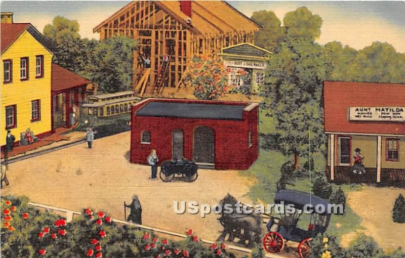 Roadside America, Miniature Village, First Original Henry Ford Shops - Hambur...