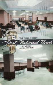 JOPLIN , Missouri, 1957 ; First National Bank