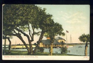 Daytona, Florida/FL Postcard, Halifax River Yacht Club