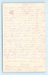 RPPC WWI German Eindecker Fighter Airplane Real Photo Postcard