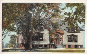 Academy, Annapolis Royal, Nova Scotia, Canada, Early Postcard, Unused