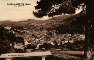 CPA Bourg Argental- vue generale FRANCE (907003)