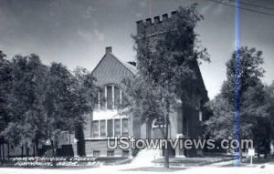 Real Photo - Congregational Church - Franklin, Nebraska NE  