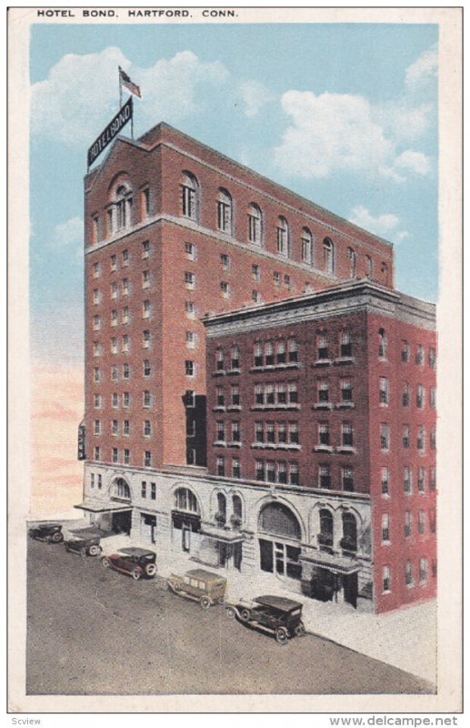 HARTFORD, Connecticut; Hotel Bond, 10-20s