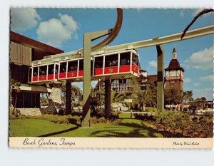 Postcard Busch Gardens Skyrail Safari, Tampa, Florida