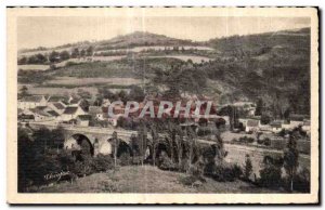 Old Postcard Vallee De Chouvigny Both Bridges Menat Whoever is back to I