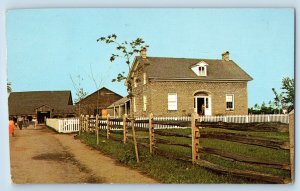 Cornwall Ontario Canada Postcard Louck's House Upper Canada Village 1965