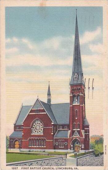 Virginia Lynchburg First Baptist Church 1942