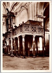 Salerno Duomo Italy Building Real Photo RPPC Postcard