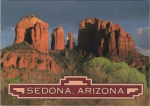 America Postcard - Sedona, Arizona - The Cathedral Rock, Red Rock  RR17297