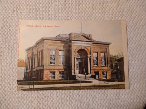 1907-15 Public Library, Le Mars, Iowa Postcard