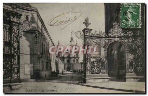 Nancy Old Postcard The cathedral