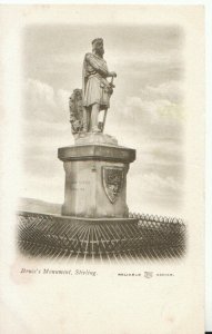 Scotland Postcard - Bruce's Monument - Stirlingshire - Ref TZ3436