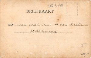 US3478 Old Man, native Postcard netherlands costume pipe types