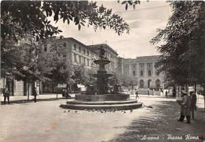 US5744 piazza roma  real photo ancona italy