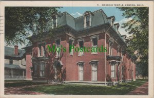 America Postcard - Masonic Temple, Kenton, Ohio   RS28314