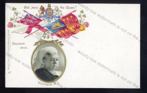 ROY025 - Queen Victoria - God save the Queen - Victoria R.I. - Tuck's postcard