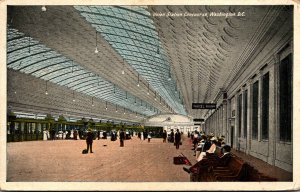Washington D C Union Station Passenger Concourse 1921