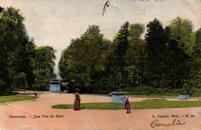 Belgium Tervuren Tervueren Une Vue du Parc Vintage Postcard 08.82