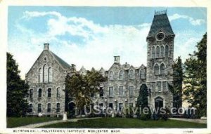 Boynton Hall, Polytechnic Institute - Worcester, Massachusetts MA  