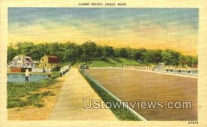 Dummy Bridge - Onset, Massachusetts MA Postcard