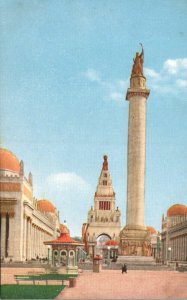 California San Francisco 1915 Panama-Pacific Expo Column Of Progress