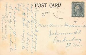 F16/ Clarksburg West Virginia Postcard c1910 Post Office Building