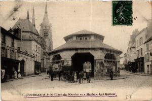 CPA DOURDAN - Place du Marché aux Herbes - Les Halles (488977)