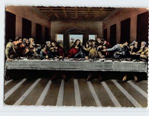 Postcard The Last Supper By Leonardo da Vinci, Milan, Italy