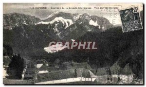 Old Postcard Dauphine Convent of the Grande Chartreuse Viewed on cells