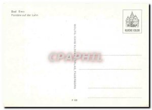 Modern Postcard Bad Ems Fontaene auf der Lahn