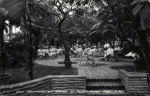 St Petersburg Florida FL Huntington Hotel Real Photo Vintage Postcard