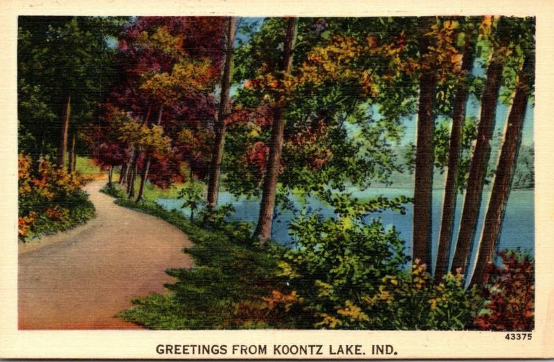 Indiana Greetings From Koontz Lake