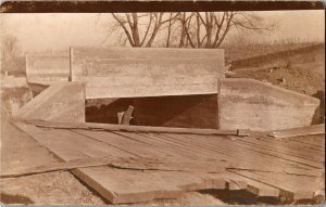 RPPC Kane Bridge North of Rariton NJ Vintage Postcard O38