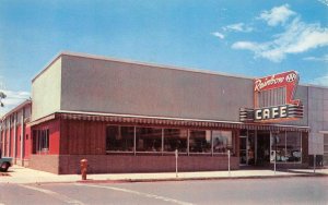 Richfield, Utah RAINBOW CAFE Roadside Homer Bandley 1963 Vintage Postcard