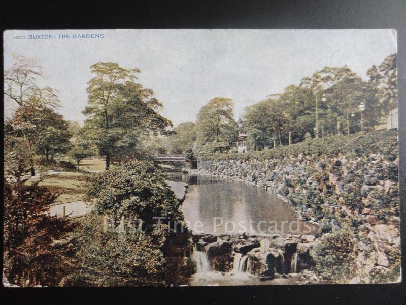 Derbyshire: Buxton The Gardens c1918
