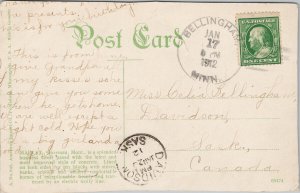 Bozeman MT Main Street Looking East  Postcard G19 *as is