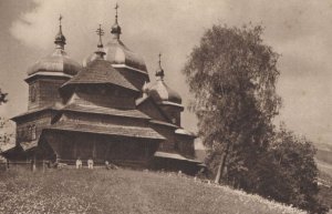 Southern Poland A Country Church Old Postcard