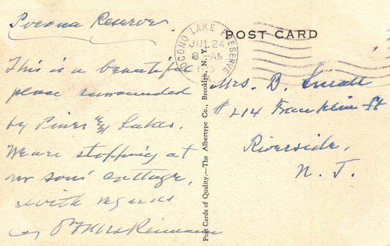 US    PC2666  POCONO LAKE PRESERVE, PA