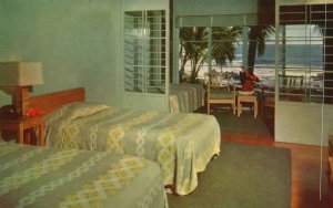 Vintage Postcard A Lanai Suite Of Kona Inn Comfortable Suits Rooms Kailua Hawaii