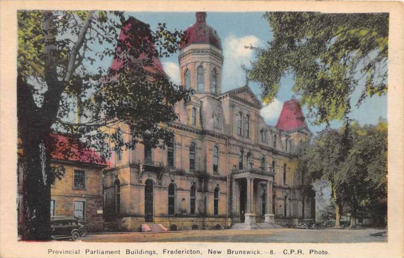 13497  N.B.  Fredericton  1940's   Provincial Parliament Buildings