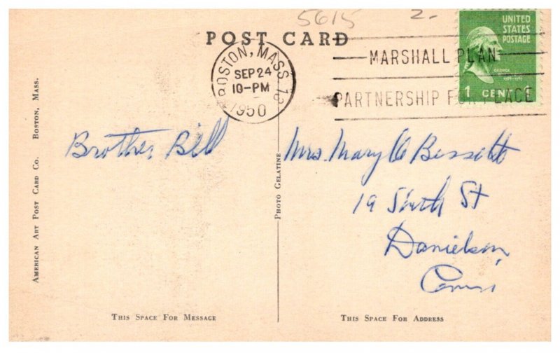 Masachusetts  Dedham  St. Mary's Church