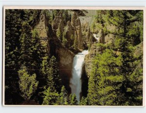 Postcard Tower Fall, Yellowstone National Park, Wyoming