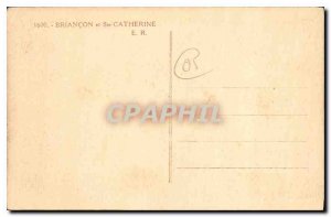 Old Postcard Briancon and St. Catherine