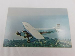 Vintage Island Air Lines Tin Goose Ford Tri-motor Airplane Katawba, OH P29