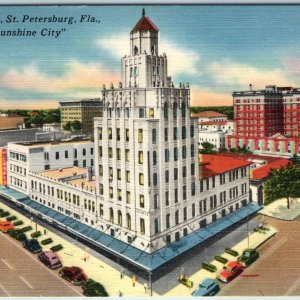 c1910s St. Petersburg FL Downtown Suwanee Hotel Princess Martha Post Office A204