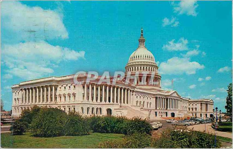 Modern Postcards The United States Capitol cornerstone laid in Was Burned by ...