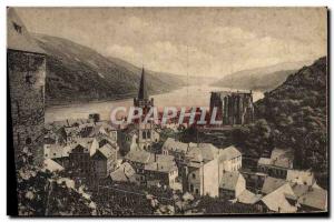 Old Postcard Bacharach